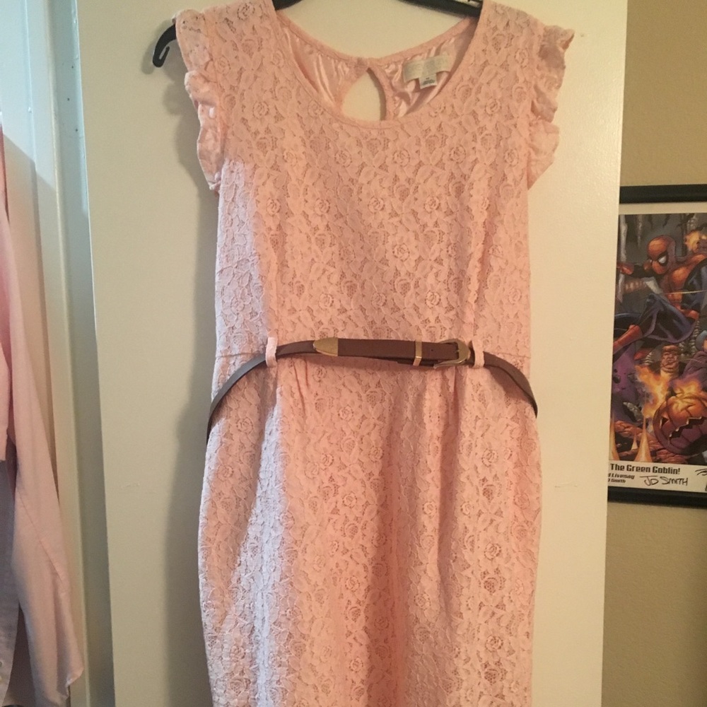 Pink Forever 21 Plus Size Dress 1x
